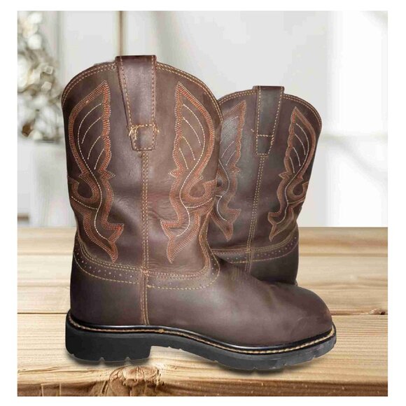 Cody James Mens Waterproof Durable Work Boots